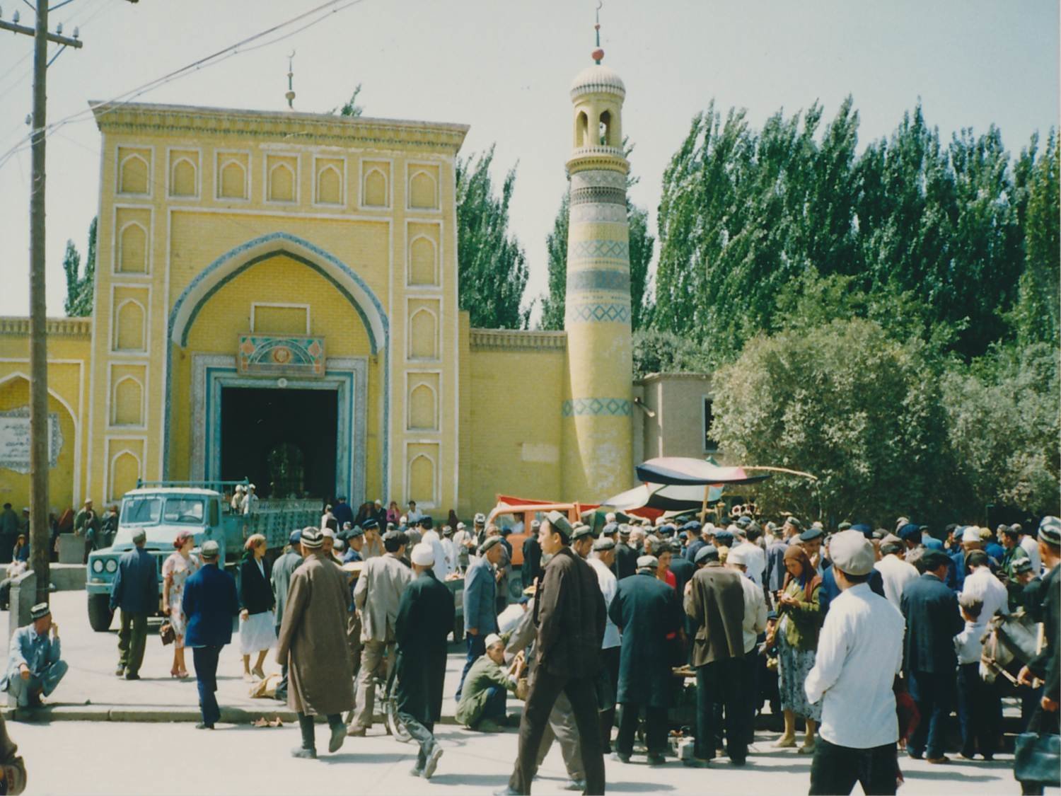 新疆ウイグル自治区カシュガルのエイティガールモスク（1990年）.jpg